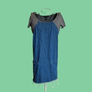 Tobi Denim tie dress